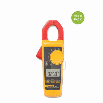 Fluke325 mit aufgebrachter dipos Displayschutzfolie, die lästige Fingerabdrücke minimiert