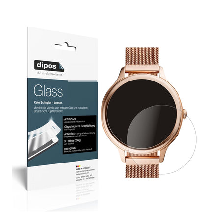 Matte Displayschutzfolie von dipos passend für Fossil Gen 5E (44mm), 9H kratzfest und blasenfrei montiert