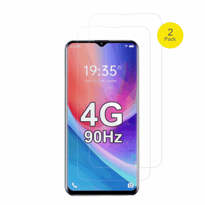 FOXIONOH88 mit aufgebrachter dipos Displayschutzfolie, glasklare Darstellung ohne Einschränkungen