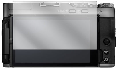 2x Schutzfolie klar für Fujifilm X-A7 Display-Schutzfolie