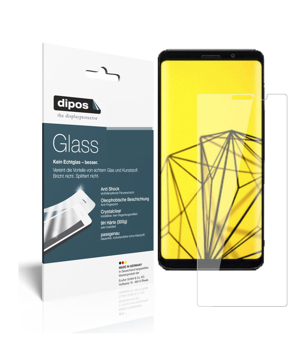 Perfekte Passform und ultimative Qualität: Unser 9H Panzerglas bietet Schutz für Fx Tec-Pro 1