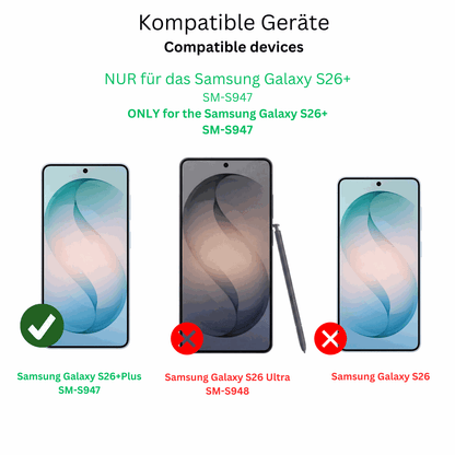 2x 9H Schutzfolie matt für Samsung Galaxy S26 Plus Panzerfolie