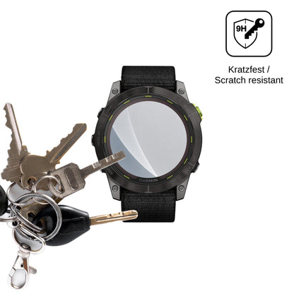 2x 9H Schutzfolie matt für Garmin Enduro 2 Panzerfolie