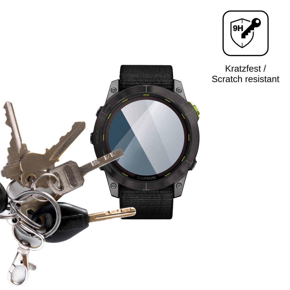 2x 9H Schutzfolie für Garmin Enduro 2 Panzerfolie