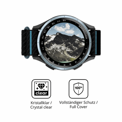 Dünne und klare Folie passend zugeschnitten für Garmin Approach J1