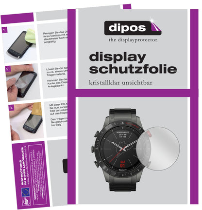 6x Schutzfolie klar für Garmin MARQ Driver Display-Schutzfolie