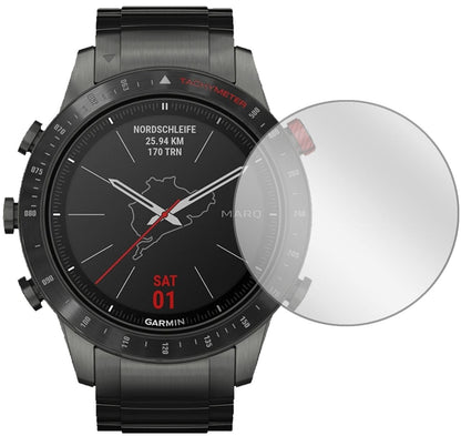 6x Schutzfolie klar für Garmin MARQ Driver Display-Schutzfolie