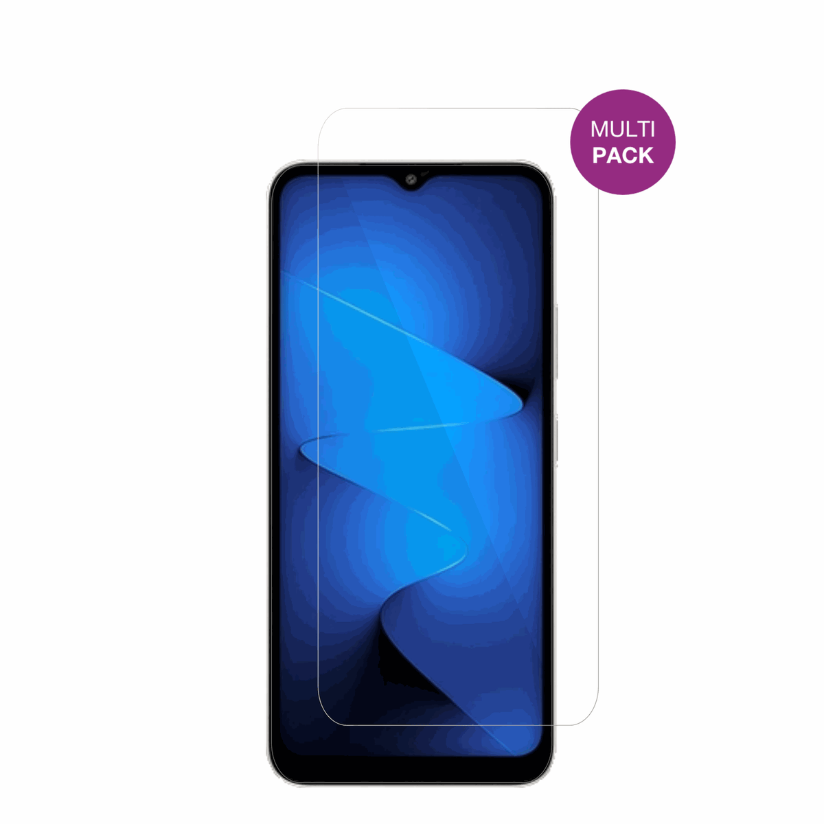 General MobileEra 30 Pro mit aufgebrachter dipos Displayschutzfolie, glasklare Darstellung ohne Einschränkungen
