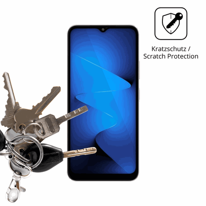 Schutz gegen Kratzer auf dem General Mobile Era 30 Pro Glas durch Schlüssel oder Ähnliches