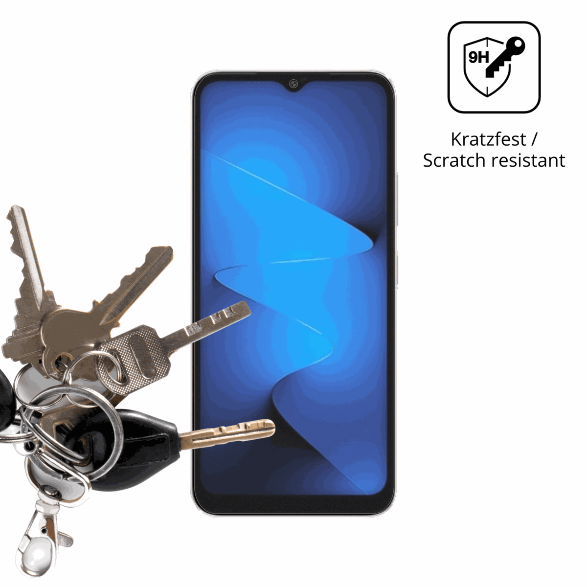 dipos Displayschutz für General Mobile Era 30 Pro, mattierte Oberfläche, robuste Festigkeit und perfekte Passform