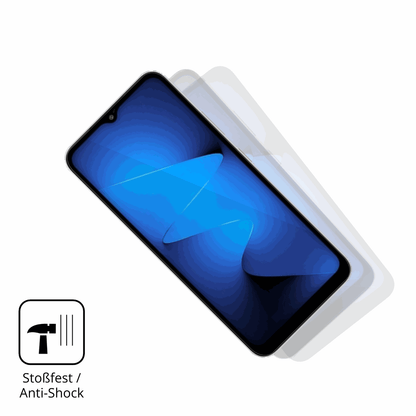 Schutz gegen Kratzer auf dem General Mobile Era 30 Pro Glas durch Schlüssel, Stöße gegen die Tischkante oder Stürze