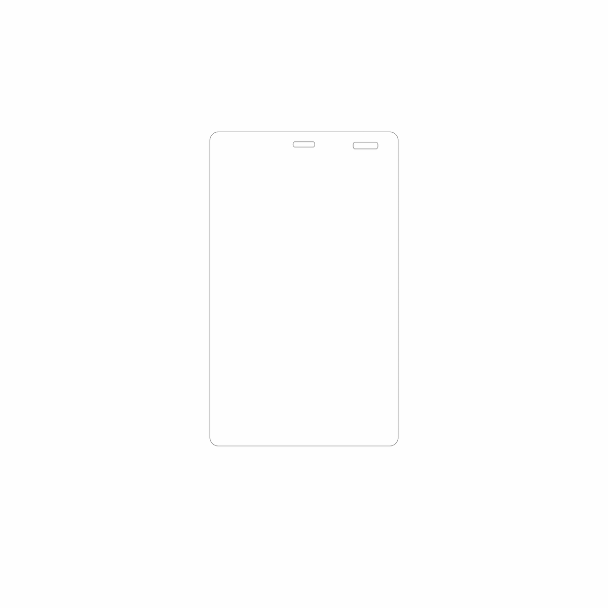 dipos Displayschutz für geshemmtk6877, mattierte Oberfläche, geringe Dicke und perfekte Passform