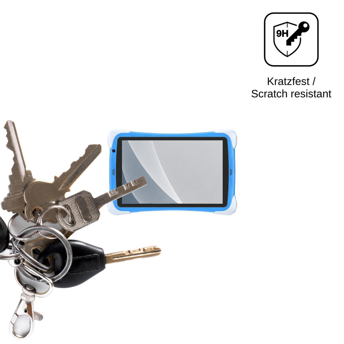 2x 9H Schutzfolie matt für Gezoon Kinder Tab 10 Panzerfolie