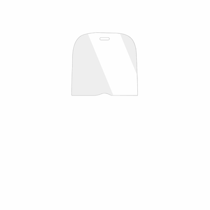 dipos Displayschutz für Gigaset GL695, transparente Oberfläche, geringe Dicke und perfekte Passform