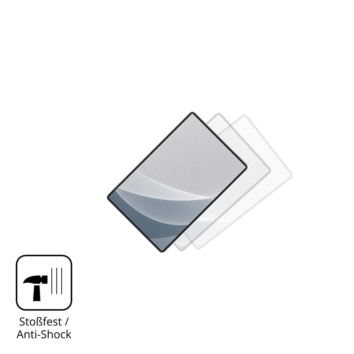 Schutz gegen Kratzer auf dem Honor MagicPad 4 Glas durch Schlüssel, Stöße gegen die Tischkante oder Stürze