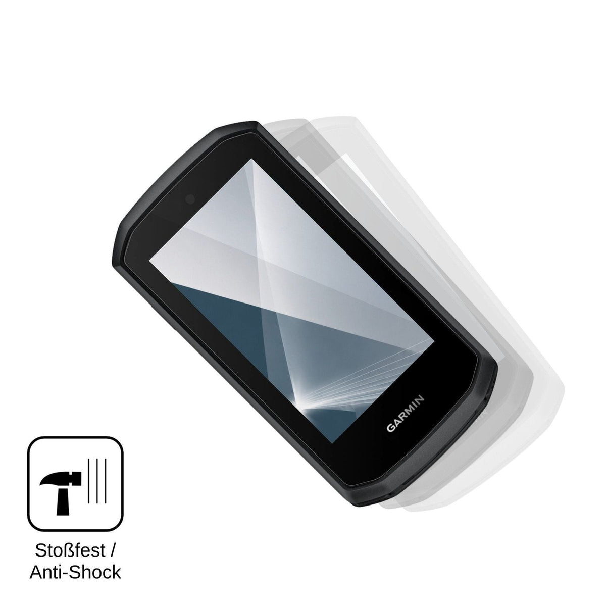 2x 9H Schutzfolie für Garmin Edge Explore 3 Plus Panzerfolie
