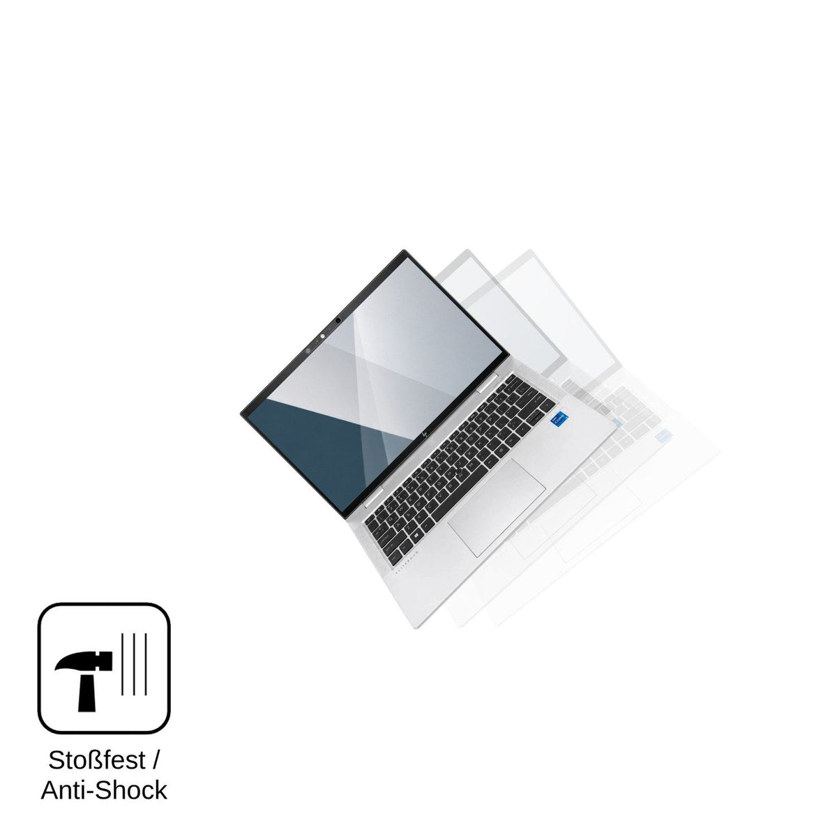 2x 9H Schutzfolie für HP EliteBook x360 1030 G8 13.3 Panzerfolie
