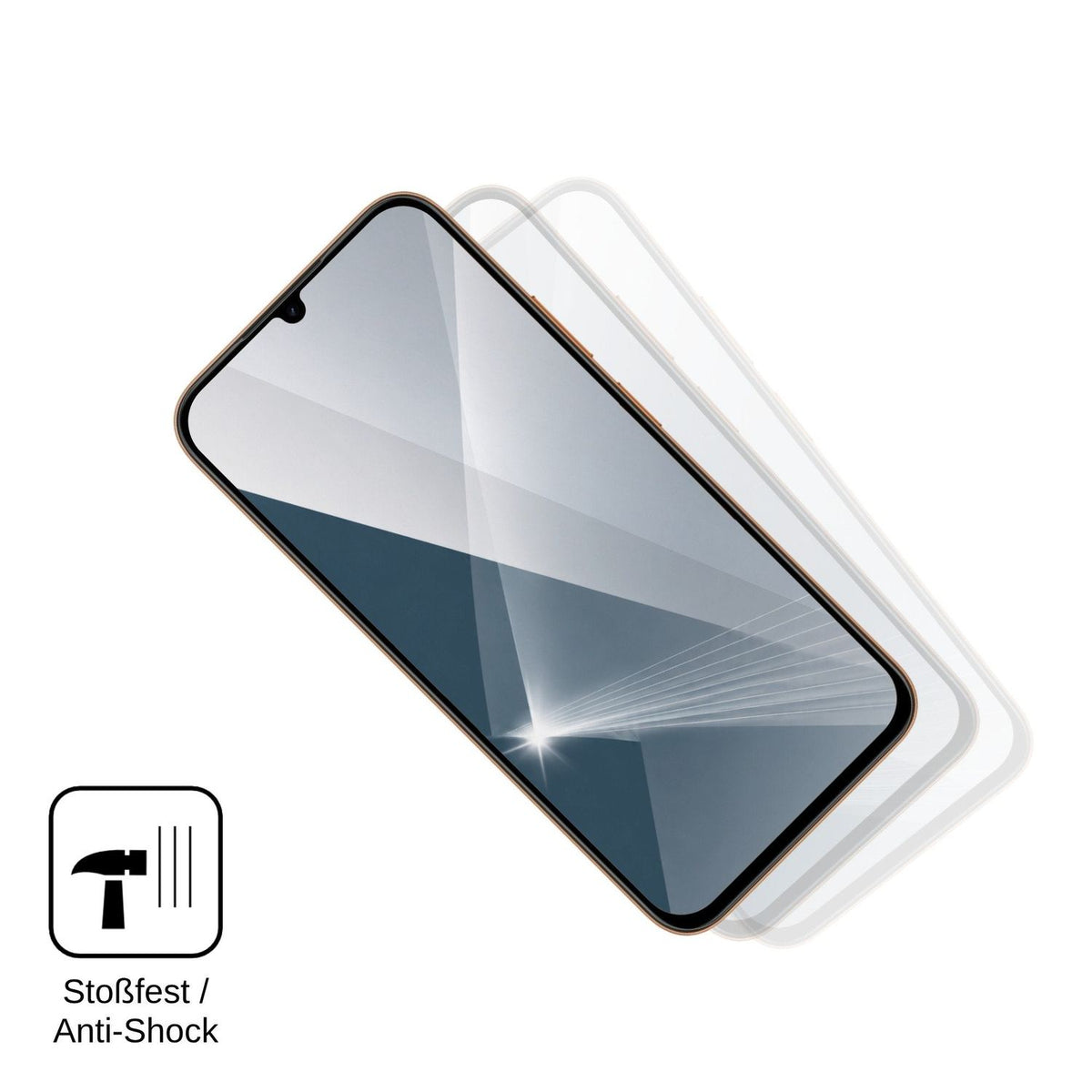 2x 9H Schutzfolie für Realme C01 Panzerfolie