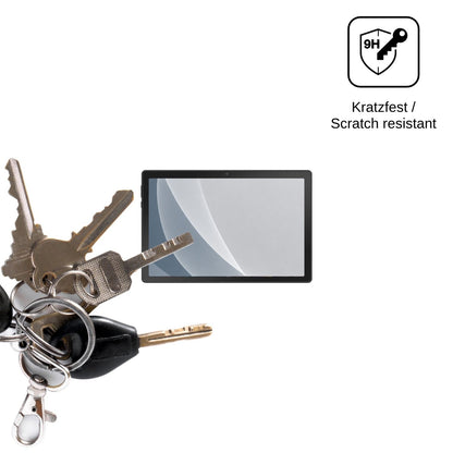 2x 9H Schutzfolie matt für Gleeso Tablet 10.1 Panzerfolie