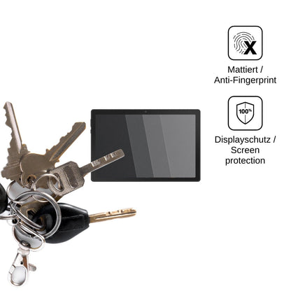 Blickschutzfolie für Gleeso Tablet 10.1 matt Schutzfolie Privacy