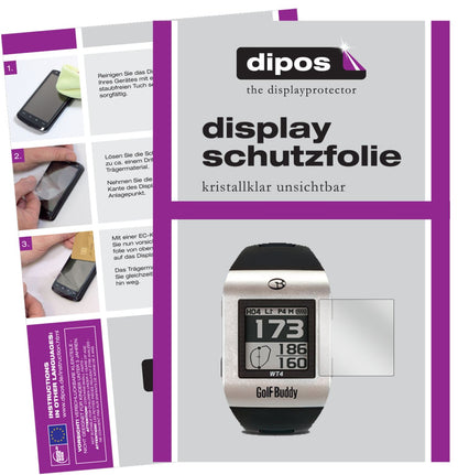 Perfekte Passform und ultimative Qualität: Unser 9H Panzerglas bietet Schutz für Golfbuddy-WT4