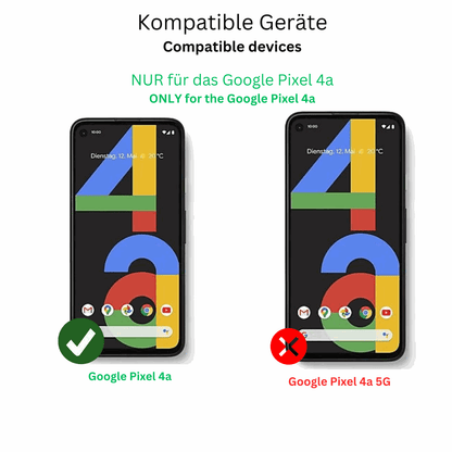 1x 9H Schutzfolie matt für Google Pixel 4a Panzerfolie