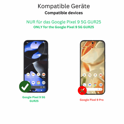 2x 9H Schutzfolie für Google Pixel 9 Panzerfolie