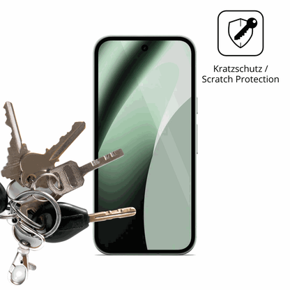 Schutz gegen Kratzer auf dem Google Pixel 10a Glas durch Schlüssel oder Ähnliches