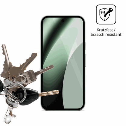 dipos Displayschutz für Google Pixel 10a, transparente Oberfläche, perfekte Passform auch für die Rundungen