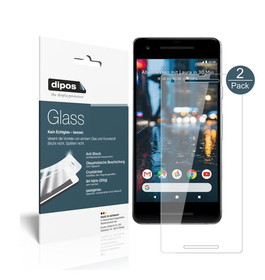 Perfekte Passform und ultimative Qualität: Unser 9H Panzerglas bietet Schutz für Google-Pixel 2