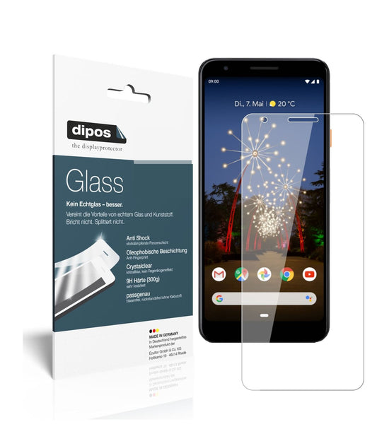 Perfekte Passform und ultimative Qualität: Unser 9H Panzerglas bietet Schutz für Google-Pixel 3a XL