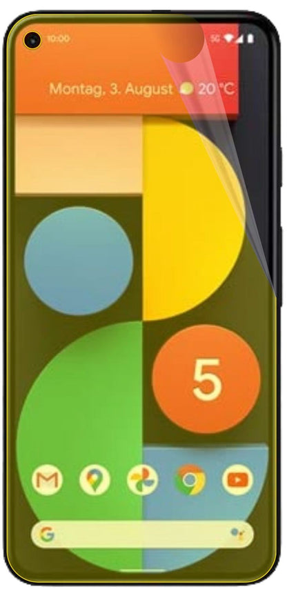 3x 3D Full Cover Schutzfolie für Google Pixel 5
