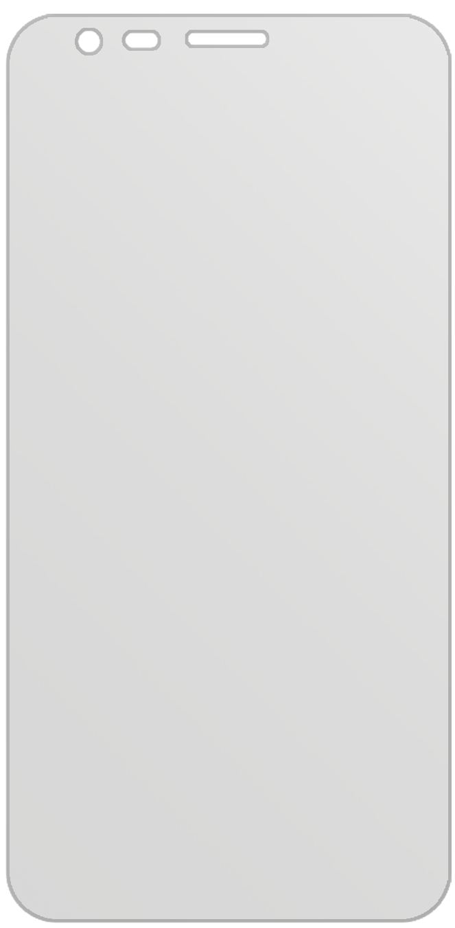 dipos Displayschutz für Hafury Mix, mattierte Oberfläche, geringe Dicke und perfekte Passform