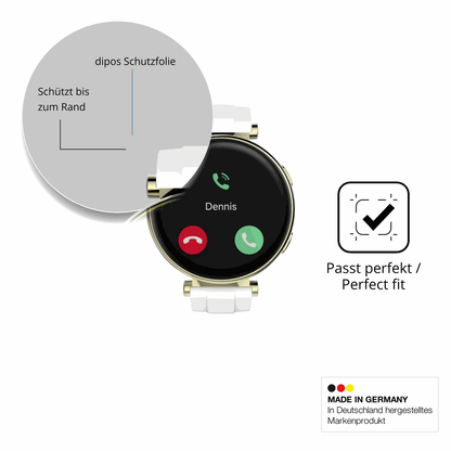 Schutzfolie mit optimaler Passform, zur Verwendung mit Hüllen geeignet