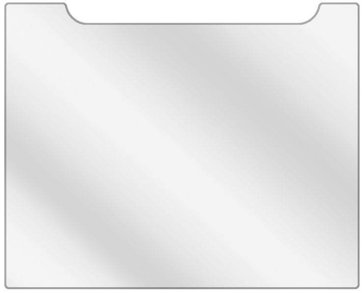 dipos Displayschutz für Hasselblad X1D II 50C, transparente Oberfläche, geringe Dicke und perfekte Passform