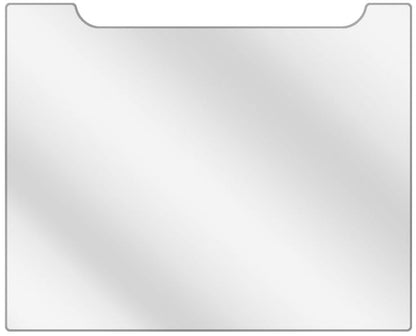 dipos Displayschutz für Hasselblad X1D II 50C, transparente Oberfläche, geringe Dicke und perfekte Passform