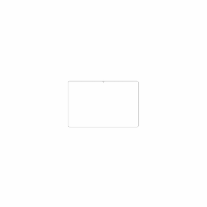 dipos Displayschutz für hasskya10.1 zoll tab, mattierte Oberfläche, geringe Dicke und perfekte Passform