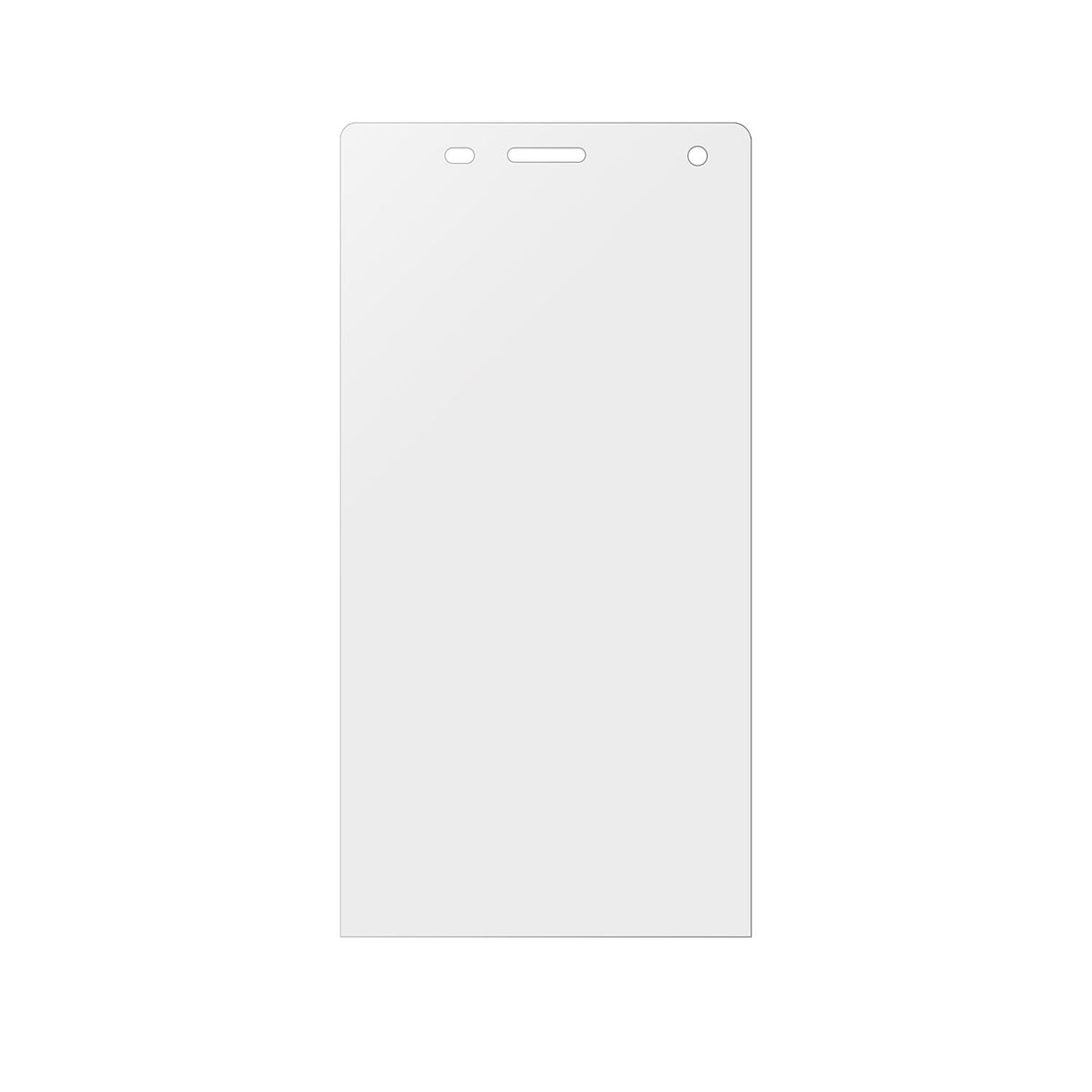 dipos Displayschutz für Highscreen Verge, mattierte Oberfläche, geringe Dicke und perfekte Passform