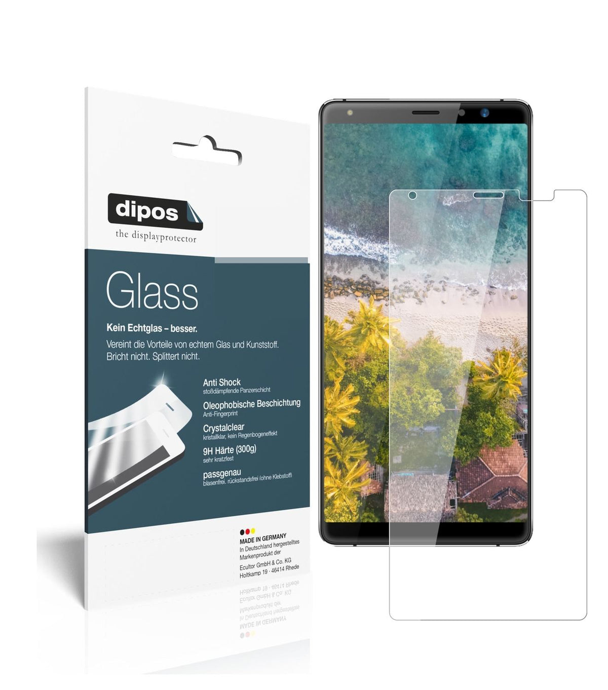 Perfekte Passform und ultimative Qualität: Unser 9H Panzerglas bietet Schutz für Highscreen-Power Five Max 2