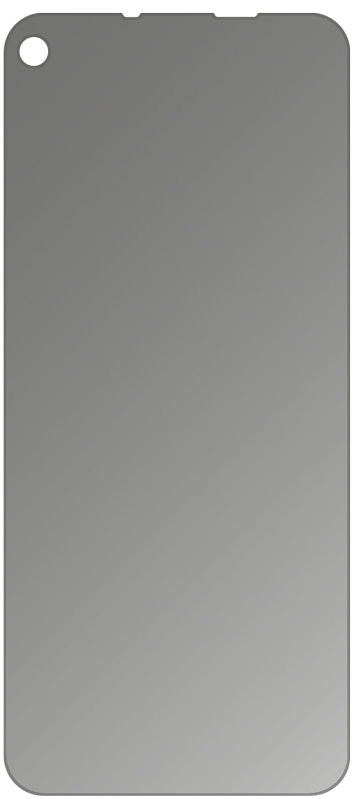 dipos Displayschutz für Hisense Infinity U30, mattierte Oberfläche, Blickschutzfilter und perfekter Passform