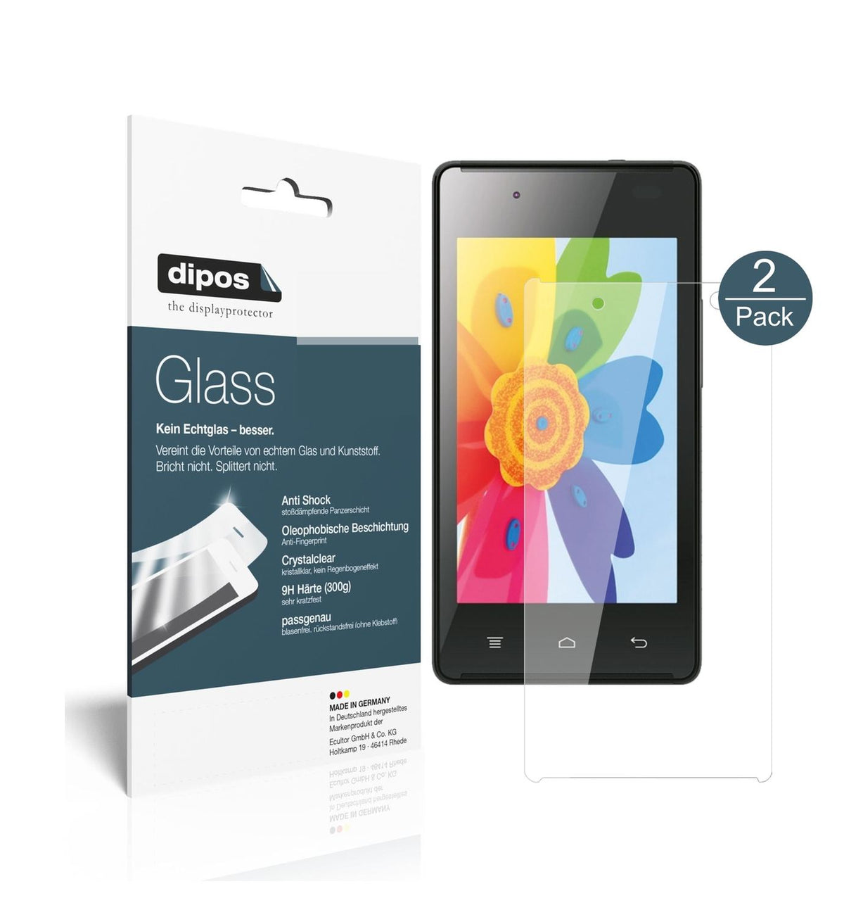 Perfekte Passform und ultimative Qualität: Unser 9H Panzerglas bietet Schutz für Hisense-HS-U610