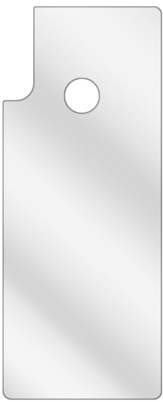 dipos Displayschutz für Hisense Infinity H30 Rückseite, transparente Oberfläche, geringe Dicke und perfekte Passform