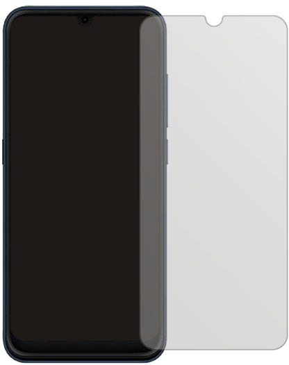 HisenseU50 mit aufgebrachter dipos Displayschutzfolie, die lästige Fingerabdrücke minimiert