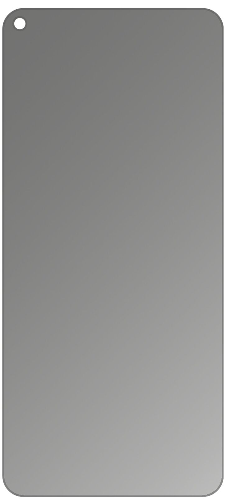 dipos Displayschutz für Honor 20, mattierte Oberfläche, Blickschutzfilter und perfekter Passform