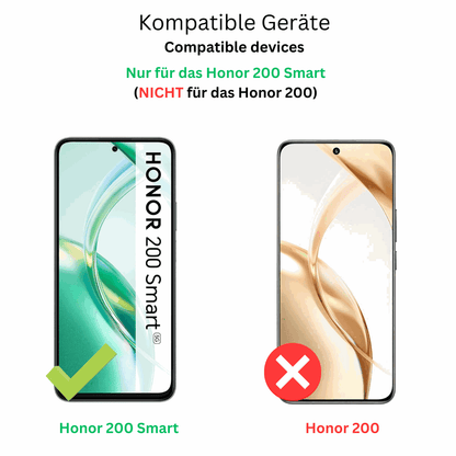 2x 9H Schutzfolie matt für Honor 200 Smart Panzerfolie