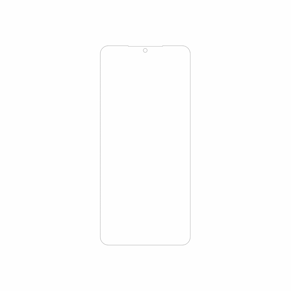 dipos Displayschutz für Honor X5d Plus, mattierte Oberfläche, geringe Dicke und perfekte Passform