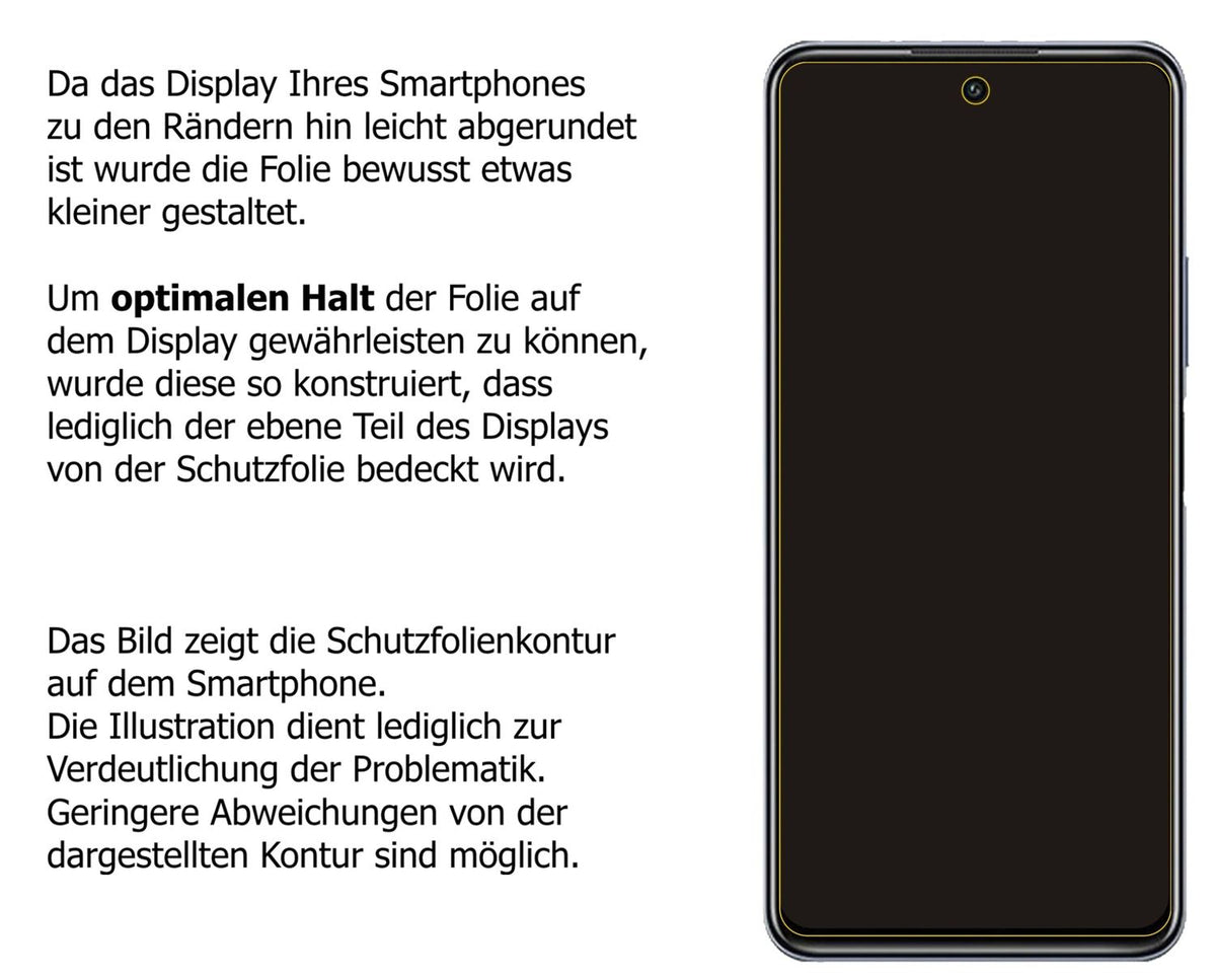 Dünne und klare Folie passend zugeschnitten für Honor 10X Lite