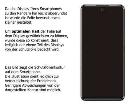 Dünne und klare Folie passend zugeschnitten für Honor 10X Lite