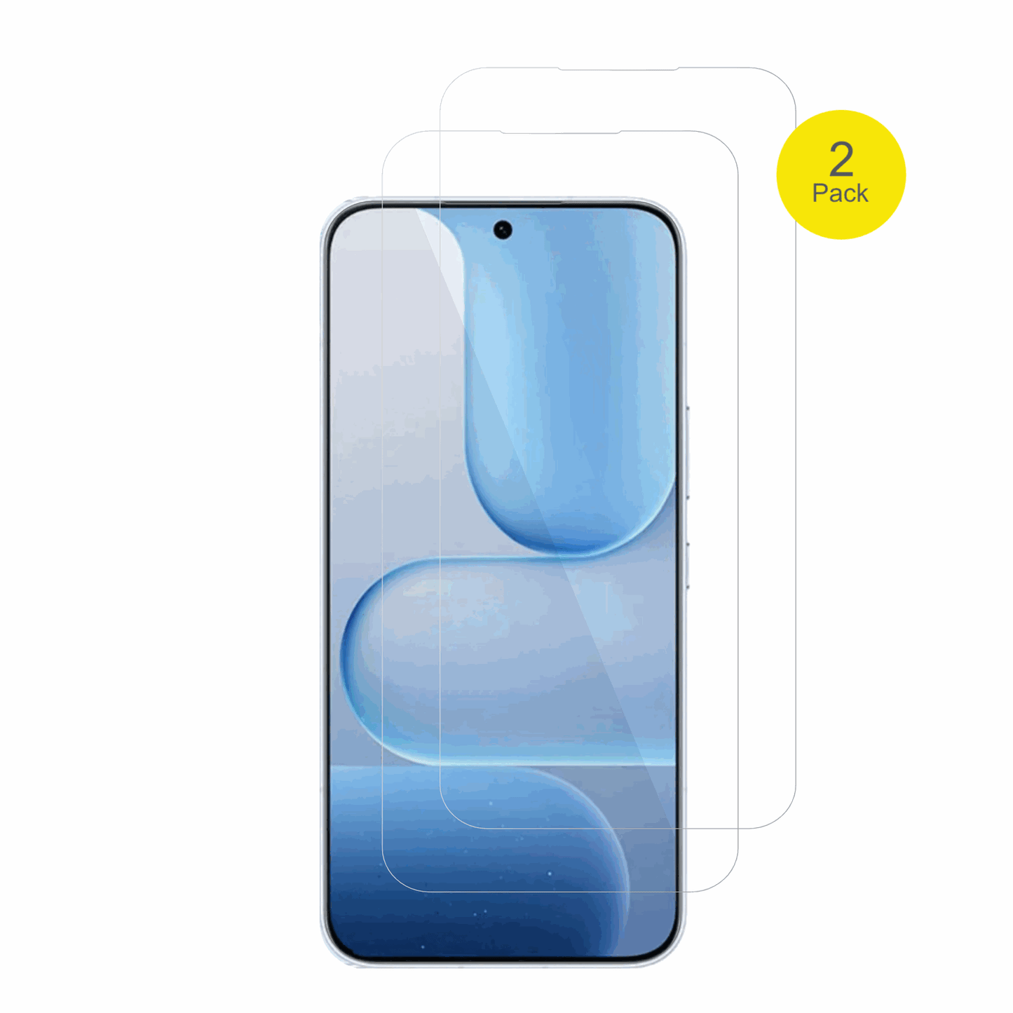honor500 mit aufgebrachter dipos Displayschutzfolie, glasklare Darstellung ohne Einschränkungen