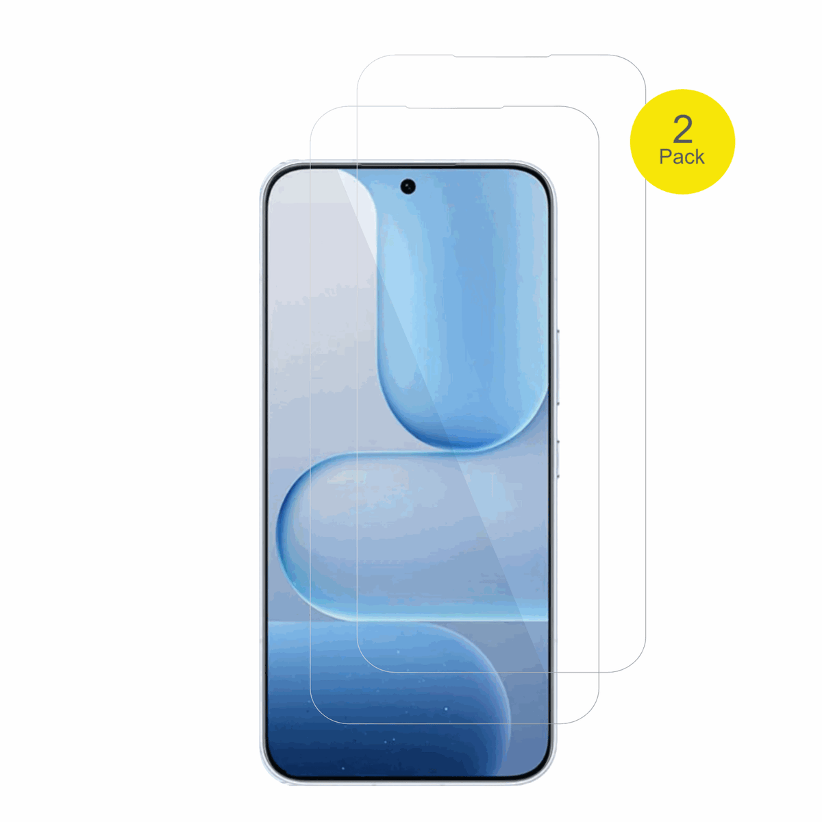 honor500 mit aufgebrachter dipos Displayschutzfolie, glasklare Darstellung ohne Einschränkungen